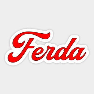 FERDA Sticker